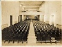 la nuova sala teatro cinema ricostruita dopo la guerra 40 - 45  (Leopoldo Saracini)